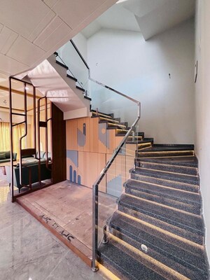 Staircase in 4 BHK Villa at VadodarA-Halol Highway – for Sale