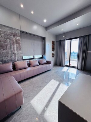 Living Room in 4 BHK Villa at VadodarA-Halol Highway – for Sale
