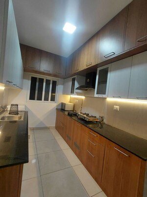 Kitchen in 2 BHK Apartment at Assetz Here And Now, Thanisandra – for Rent