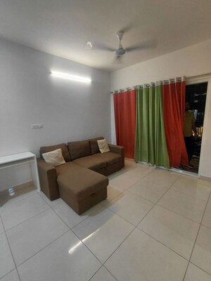 Living Room in 2 BHK Apartment at Assetz Here And Now, Thanisandra – for Rent