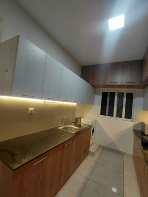 Kitchen in 2 BHK Apartment at Assetz Here And Now, Thanisandra – for Rent