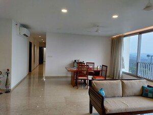 Living Room in 3 BHK Apartment at Oberoi Realty Esquire, Goregaon East – for Rent