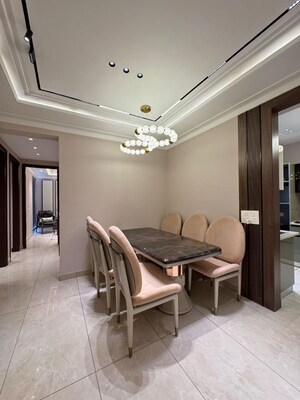Living Room in 3 BHK Apartment at Gazipur – for Sale