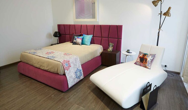 Bedroom, ganga-platino 2 Bedroom 1020 Sq.Ft. Apartment In Kharadi Pune 10619401