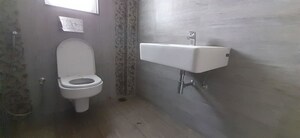 Bathroom in 1 BHK Apartment at Ram Pushpanjali Residency, Owale – for Rent