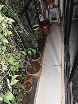 Balcony in 2 BHK Apartment at Runwal Pearl, Manpada – for Sale