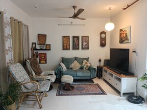 Living Room in 2 BHK Apartment at Runwal Pearl, Manpada – for Sale