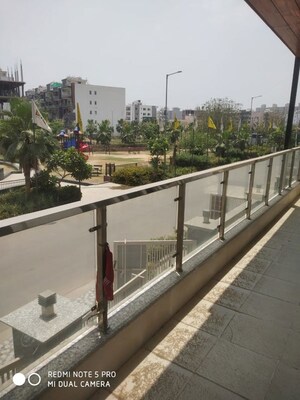 Balcony in 4 BHK Builder Floor at Versalia WoodWinds, Sector 67 – for Rent