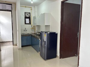 Kitchen in 1 BHK Builder Floor at Freedom Fighters Enclave – for Rent