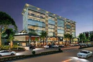  Office Space – Exterior View View at Thaltej - for Rent