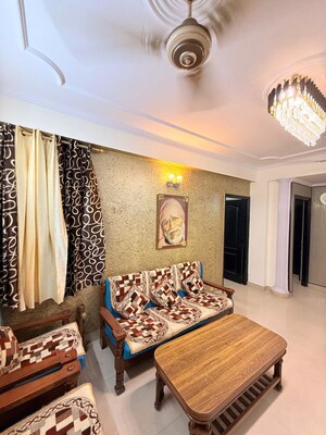 Bedroom in 3 BHK Builder Floor at Freedom Fighters Enclave – for Rent