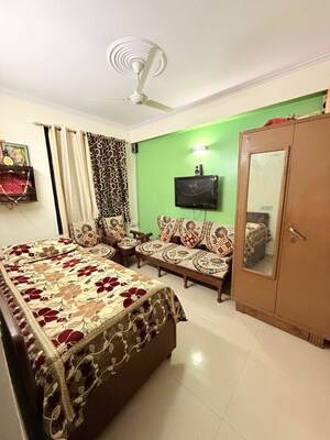 Bedroom in 3 BHK Builder Floor at Freedom Fighters Enclave – for Rent