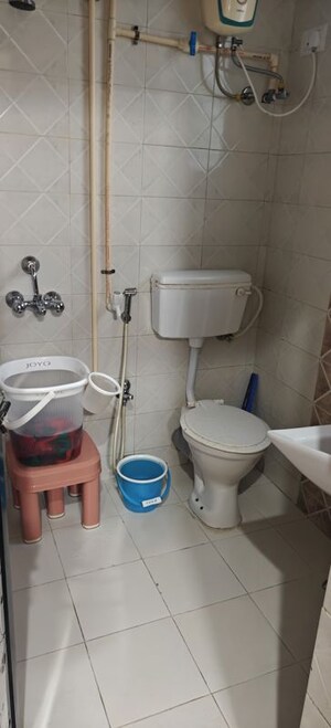 Bathroom in 1 BHK Apartment at Tanvi Eminence, Mira Road – for Sale