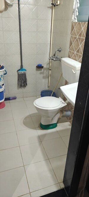 Bathroom in 1 BHK Apartment at Tanvi Eminence, Mira Road – for Sale