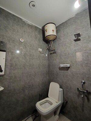 Bathroom in 1 BHK Builder Floor at Freedom Fighters Enclave – for Rent