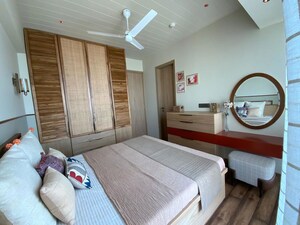 Bedroom in 3 BHK Apartment at Lodha Trump Tower, Worli – for Rent