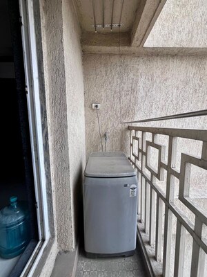 Balcony in 2 BHK Apartment at Paradise Lifespaces Sai World City, New Panvel – for Rent
