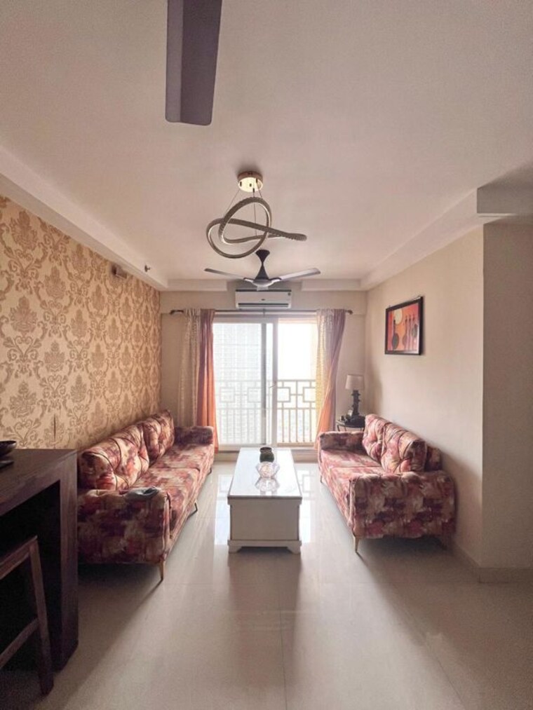 Living Room, paradise-lifespaces-sai-world-city 2 Bedroom 1000 Sq.Ft. Apartment In New Panvel Navi Mumbai 10619503