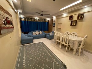 Living Room in 2 BHK Apartment at Versova – for Rent
