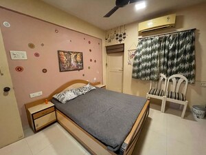 Living Room in 2 BHK Apartment at Versova – for Rent
