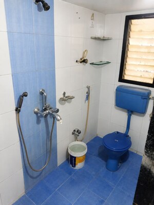 Bathroom in 2 BHK Apartment at Poonam Nagar, Virar West – for Rent
