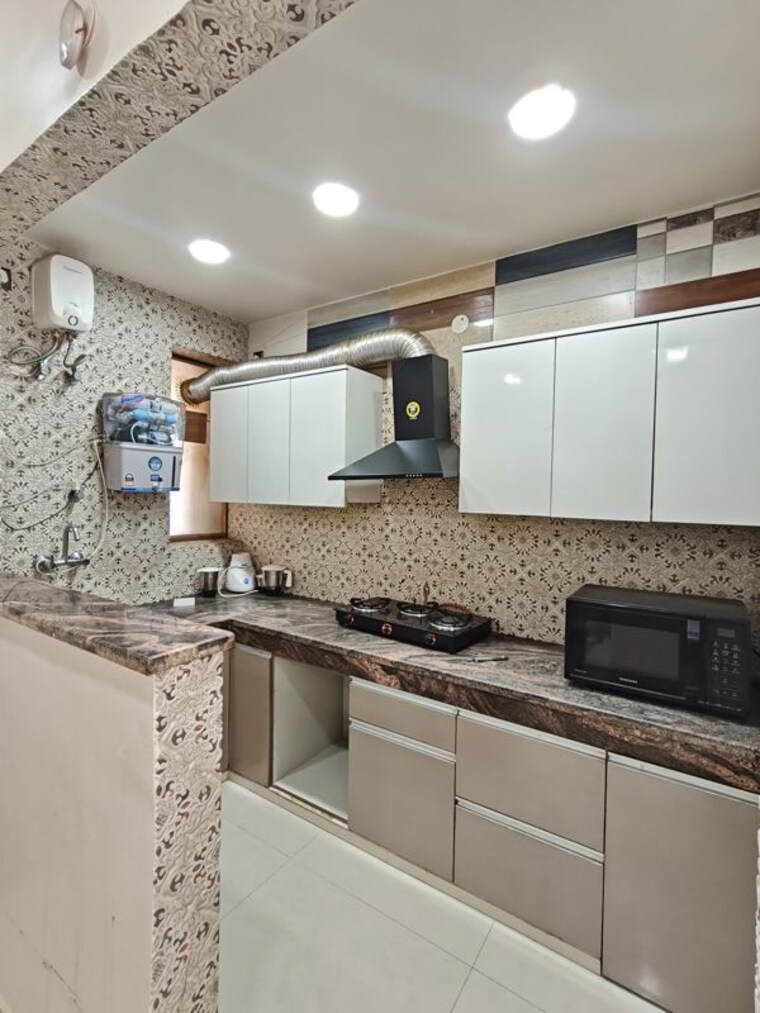 Kitchen, sector 42 1 Bedroom 625 Sq.Ft. Builder Floor In Sector 42 Gurgaon 10619567