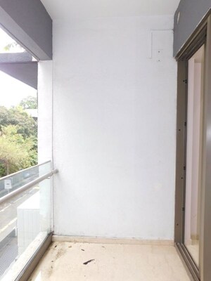 Balcony in 3 BHK Apartment at Adani Ten BKC, Bandra East – for Rent