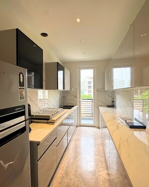 Kitchen in 3 BHK Builder Floor at Sector 23 – for Rent