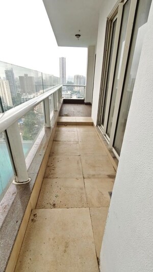 Balcony in 3 BHK Apartment at Omkar Alta Monte, Malad East – for Rent