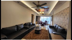 Living Room in 3 BHK Apartment at Royal Classic Co Op Society, Andheri West – for Rent