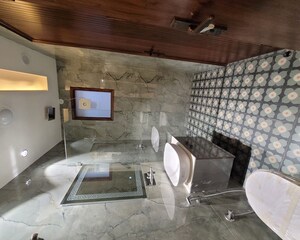 Bathroom in 4 BHK Builder Floor at Green Fields Colony – for Sale