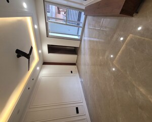 Staircase in 4 BHK Builder Floor at Green Fields Colony – for Sale