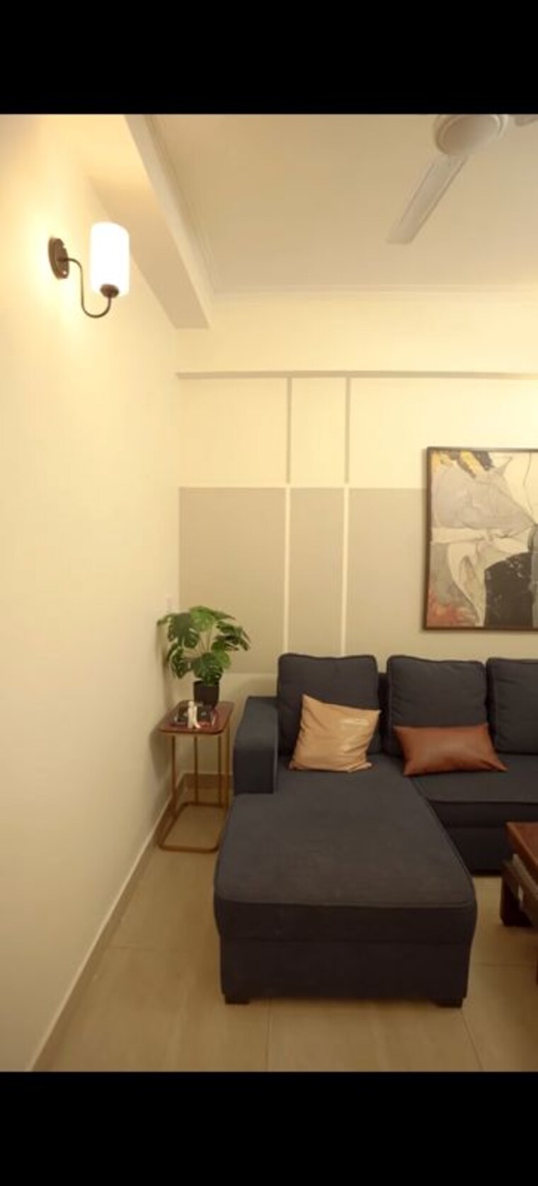 Living Room, gaur-city-2-14th-avenue 3 Bedroom 1175 Sq.Ft. Apartment In Sector 16c Greater Noida Greater Noida 10619605