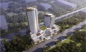  Shop – Exterior View View at Migsun Alpha Central, Alpha Ii Greater Noida - for Sale