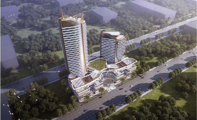 Exterior View, migsun-alpha-central Commercial Shop 430 Sq.Ft. In Alpha Ii Greater Noida Greater Noida 10619639
