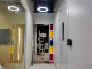 Building Lobby in  Office Space at South Tukoganj – for Rent