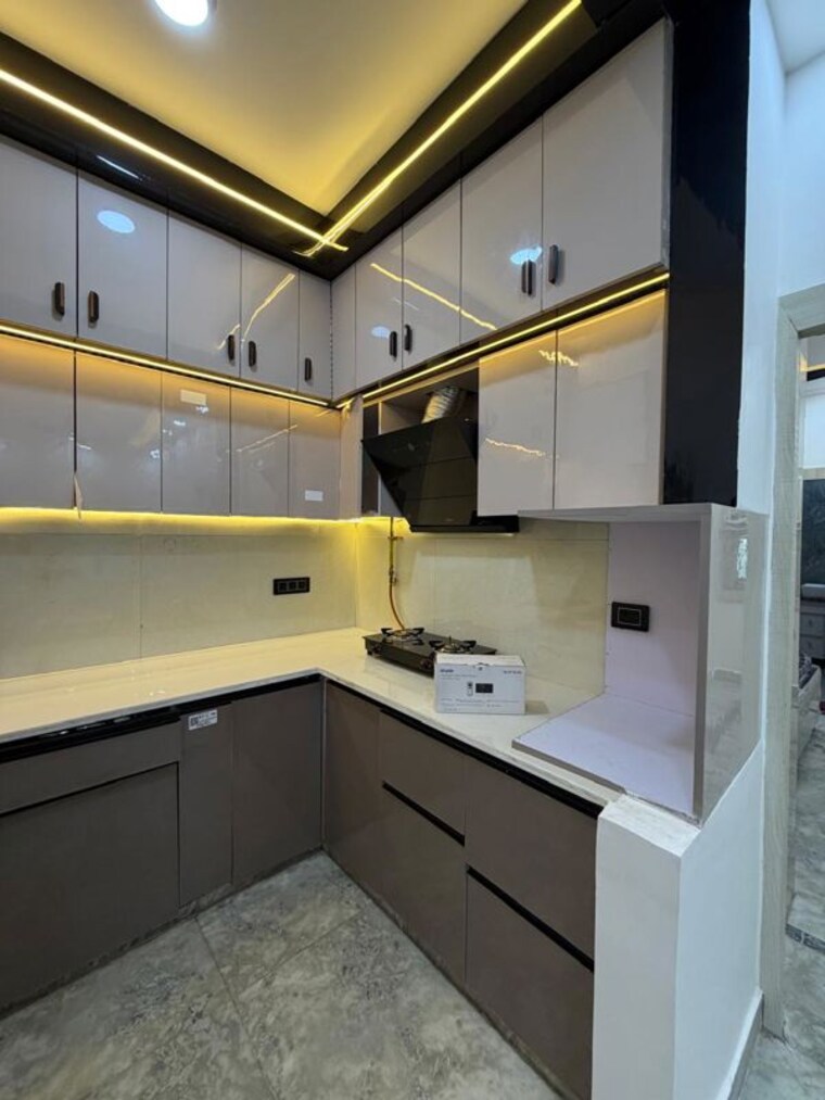 Kitchen, indrapuram 3 Bedroom 1200 Sq.Ft. Builder Floor In Indrapuram Ghaziabad 10619691