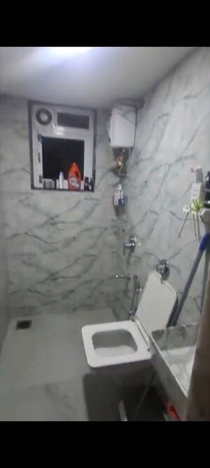 Bathroom in 3 BHK Apartment at Navpada – for Rent