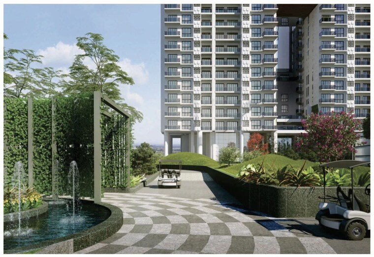 Exterior View, hale-the-resident-tower 3 Bedroom 2750 Sq.Ft. Apartment In Sector 150 Noida 10619697