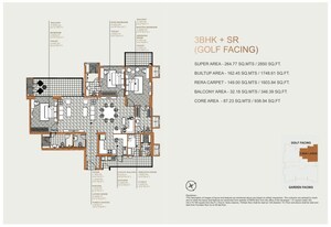 Master Plan in 3 BHK Apartment at Hale The Resident Tower, Sector 150 – for Sale