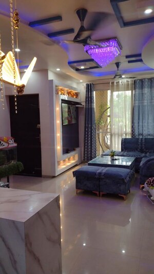 Living Room in 3 BHK Villa at BPTP Parkland Pride, Sector 77 – for Rent