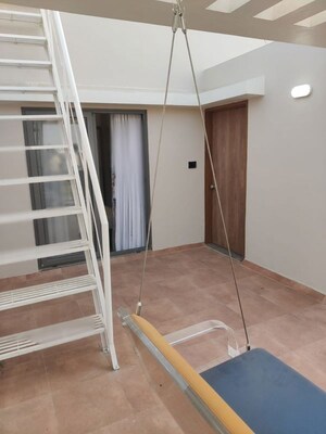 Staircase in 4 BHK Villa at Amardeep Luxuria, Vadsar – for Sale
