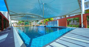 Swimming Pool in 1 BHK Apartment at Brigade Bricklane, Jakkuru – for Rent