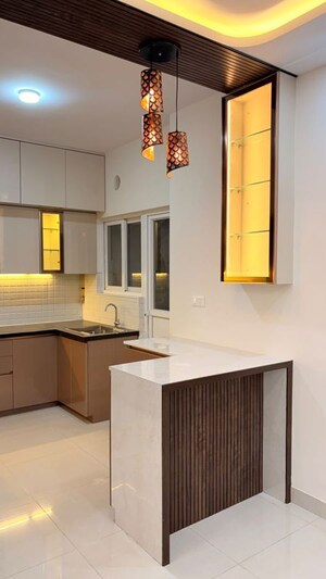 Kitchen in 2 BHK Apartment at Adarsh Greens, Kogilu – for Rent