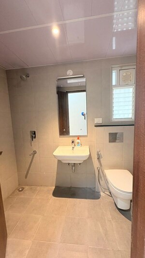 Bathroom in 2 BHK Apartment at Adarsh Greens, Kogilu – for Rent