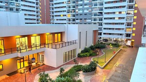 2 BHK Apartment – Exterior View View at Adarsh Greens, Kogilu - for Rent