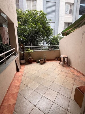 Balcony in 3 BHK Apartment at Amrut Apartments, Erandwane – for Rent