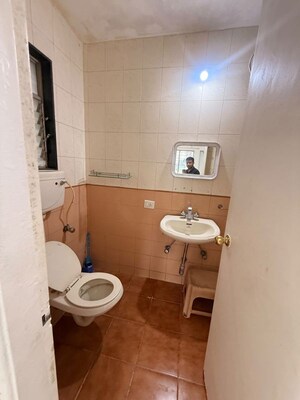 Bathroom in 3 BHK Apartment at Amrut Apartments, Erandwane – for Rent