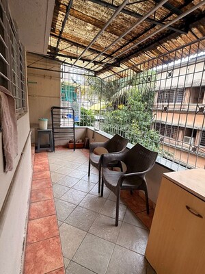 Balcony in 3 BHK Apartment at Amrut Apartments, Erandwane – for Rent