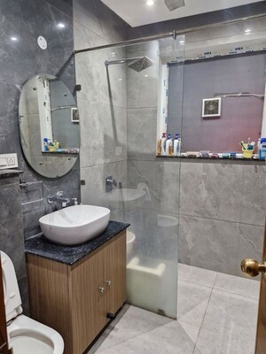 Bathroom in 4 BHK Builder Floor at Sector 12 Panchkula – for Sale